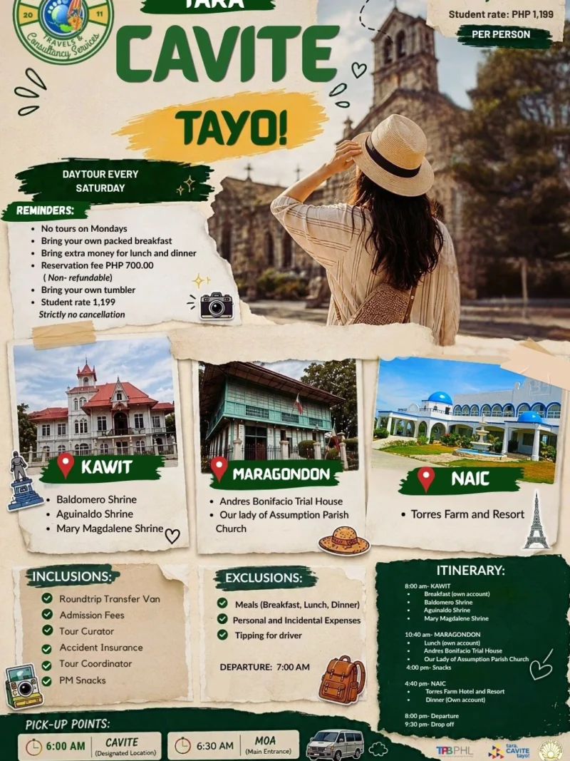 Cavite Day Tour